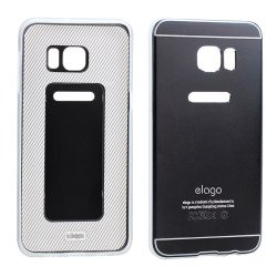 Samsung Galaxy S6 Edge Plus Slim Aluminum Hybrid Case (Black)